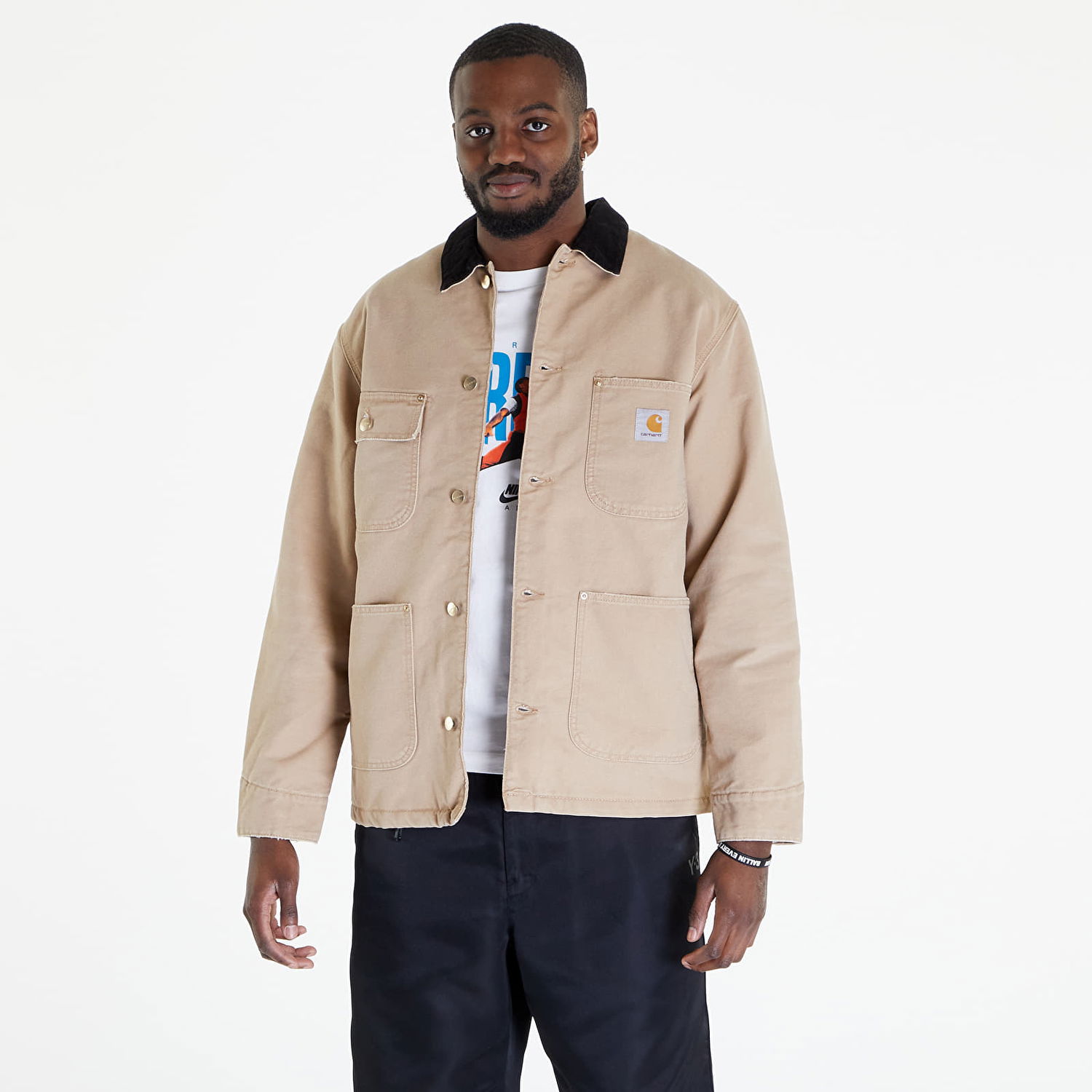 Яке Carhartt WIP OG Chore Coat Beige Бежово | I027357.0IA3K, 0