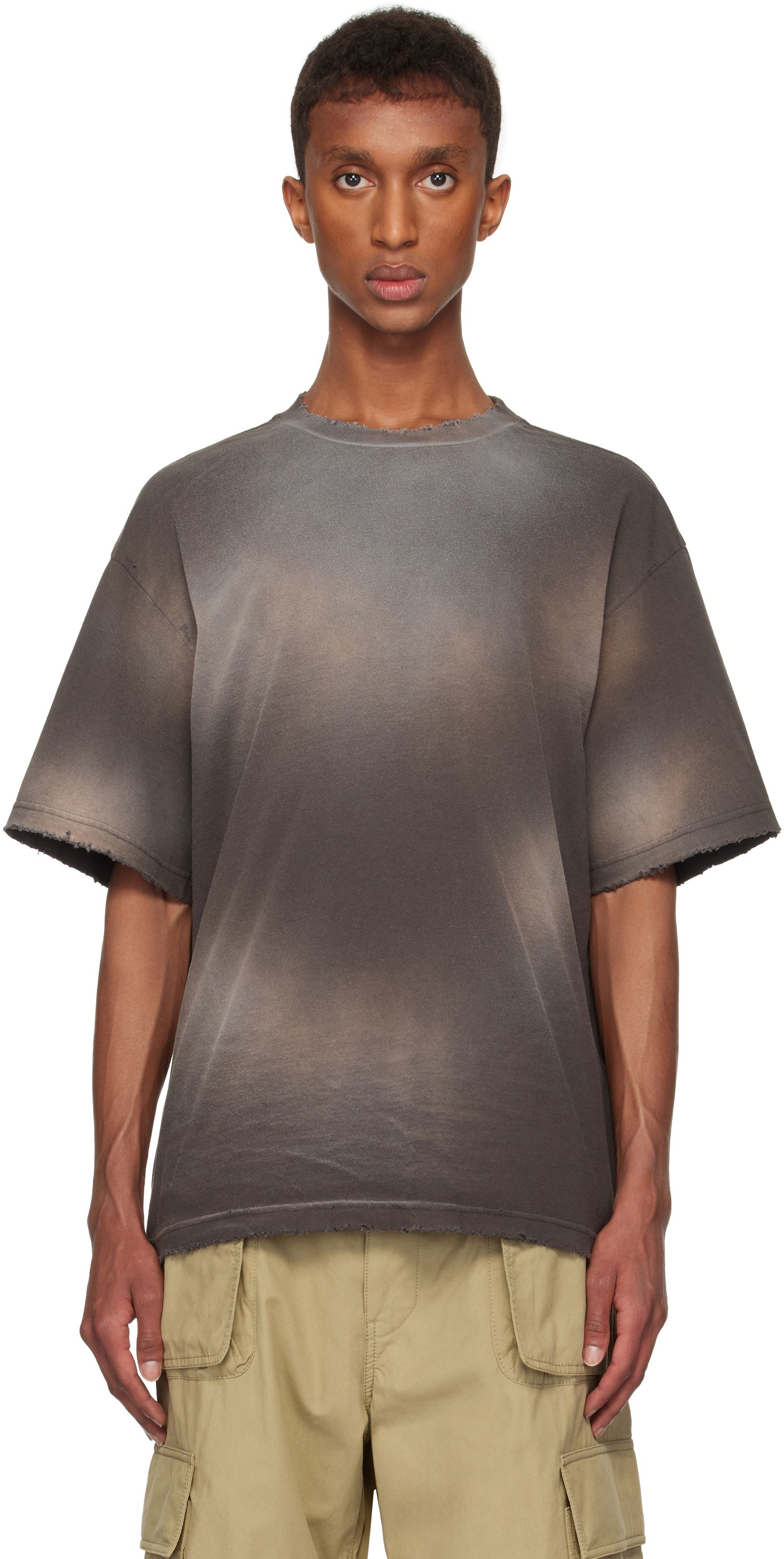 Тениска We11done We11done Standard Washed T-Shirt Сиво | WD-TT3-24-726-U-CH, 0