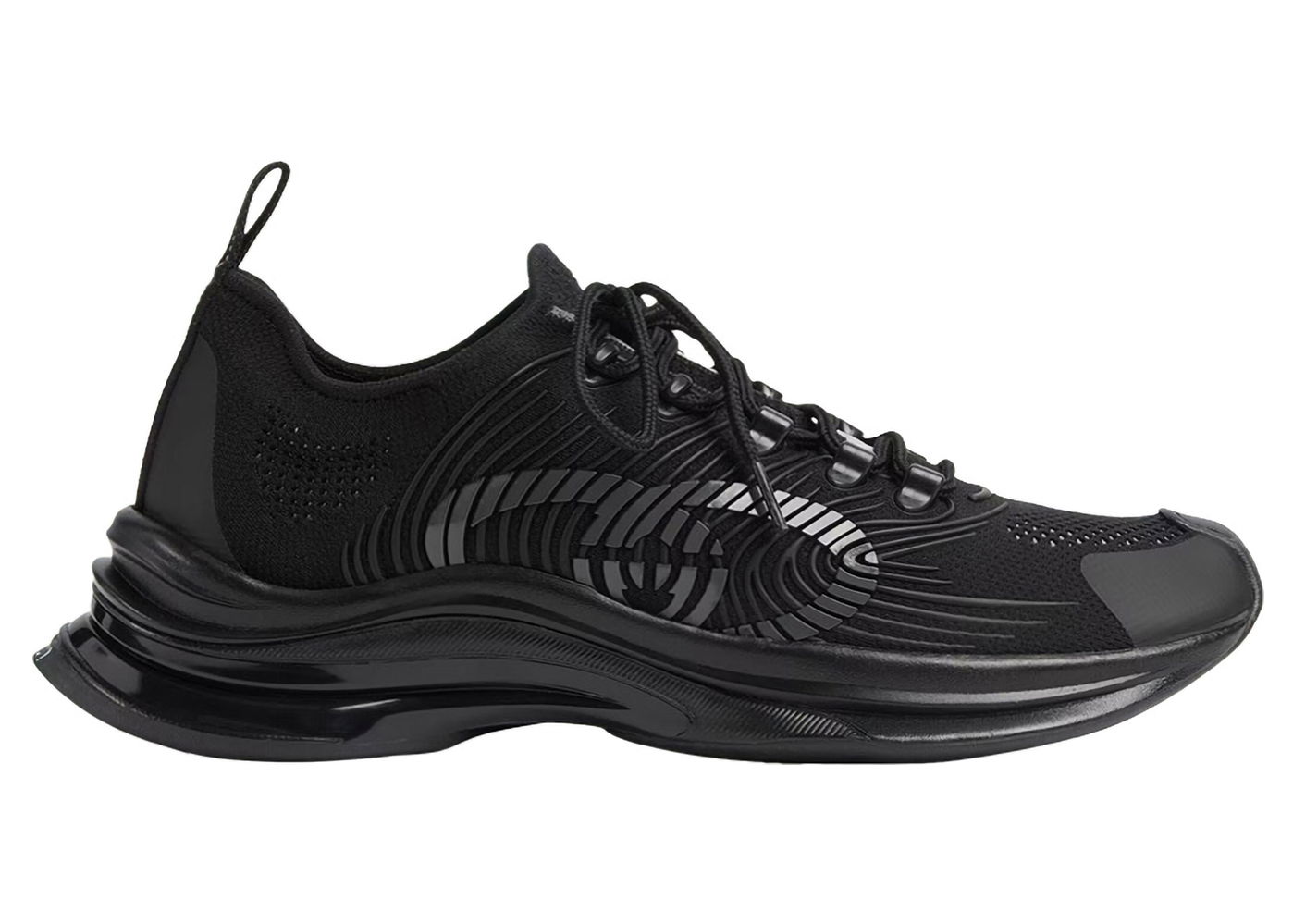 Кецове и обувки Gucci Run "Black" Черно | 714658 USM10 8442, 0