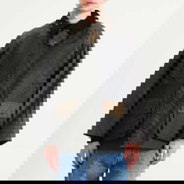 Яке Barbour Patchwork OS Bedale Wax Jacket Зелено | MWX2500SG51, 2