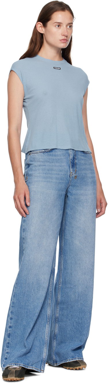 Тениска Ksubi Ksubi Staple Short Sleeve T-Shirt Синьо | WFA25FT013, 3