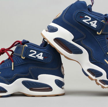 Кецове и обувки Nike Air Griffey Max 1 Prez QS Тъмно синьо | 853014-400, 4