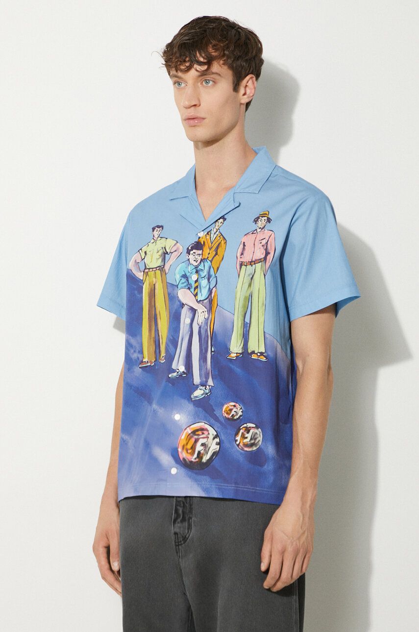 Риза Filling Pieces Resort Shirt Синьо | 98733980631, 0