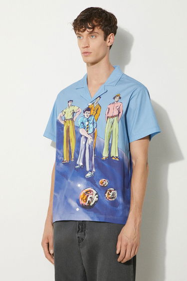 Риза Filling Pieces Resort Shirt Синьо | 98733980631, 0
