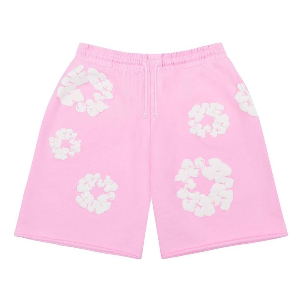 Къси панталони Denim Tears Denim Tears Cotton Wreath Sweat Shorts Розово | FW24BRS0011, 0