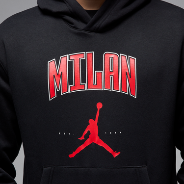 Суитчър Jordan Jordan Milan Fleece Hoodie Черно | HQ0442-010, 2
