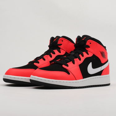 Кецове и обувки Jordan Air Jordan 1 Mid ''Infrared 23'' BG Червено | 554725-061, 1