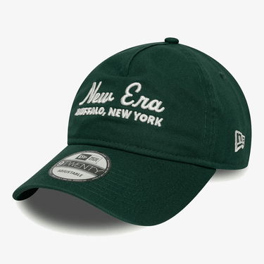 Шапка с козирка New Era Adjustable Script Cap Зелено | 60691201, 3