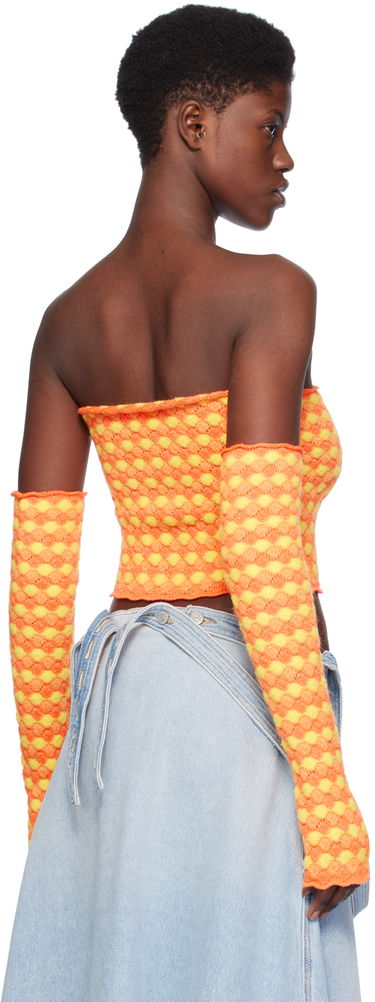 Съкратен топ ERL ERL Jacquard Tube Top Оранжево
 | ERL07N102, 2