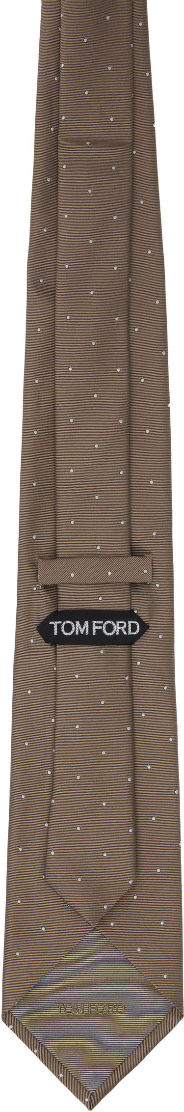 Колани Tom Ford Tom Ford Polka Dot Tie Кафяво | STE001-S0093, 1