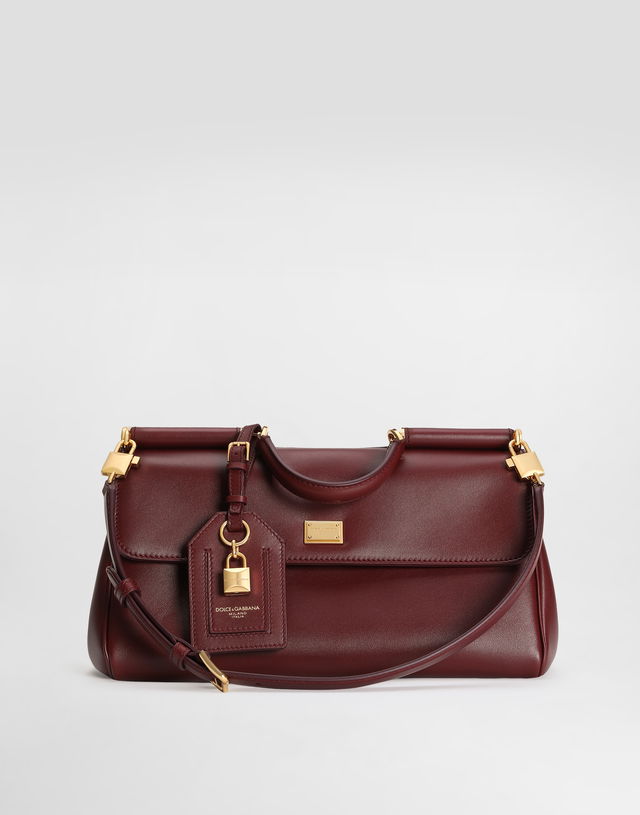 Dolce & Gabbana My Sicily Plongé Calfskin Handbag