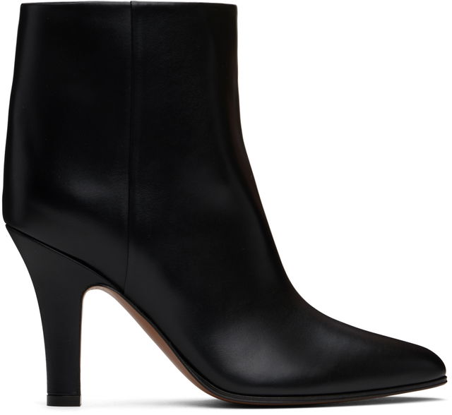 The Row Prudens Leather Ankle Boots