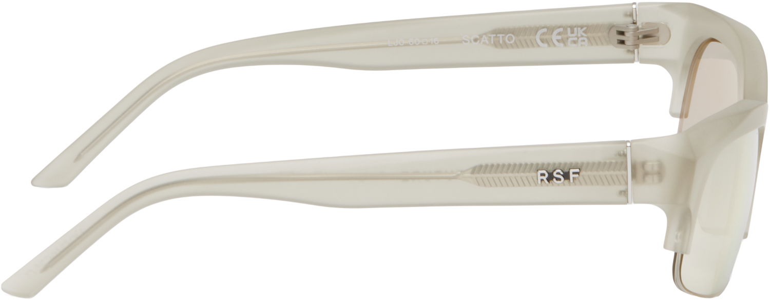 Слънчеви очила RETROSUPERFUTURE Transparent Ora Sunglasses Бежово | JFP, 1