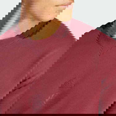 Суитчър adidas Originals Mikina FC Bayern Lifestyler Бургунди | HY3308, 5