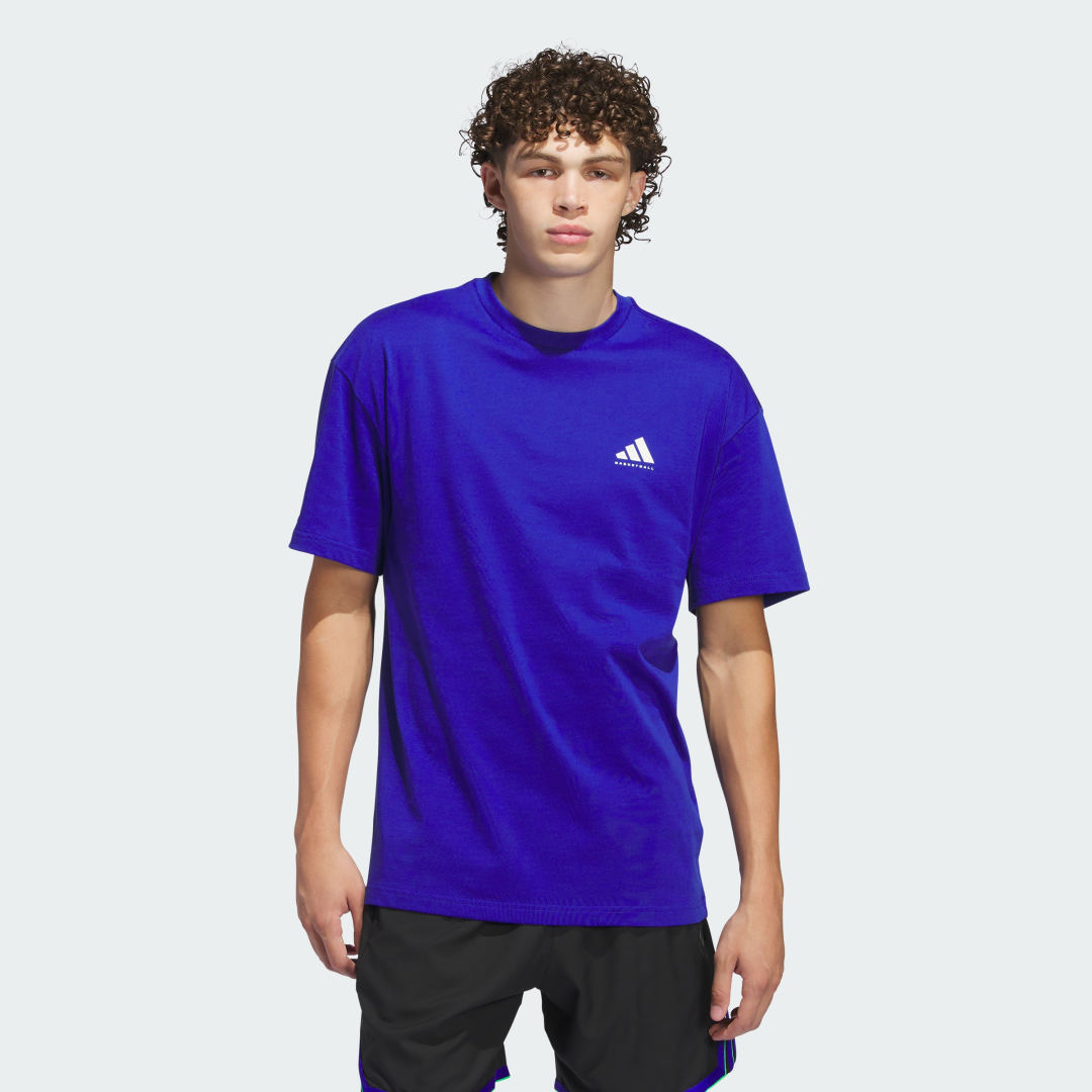 Тениска adidas Performance Training Graphic T-Shirt Синьо | JN7110, 0