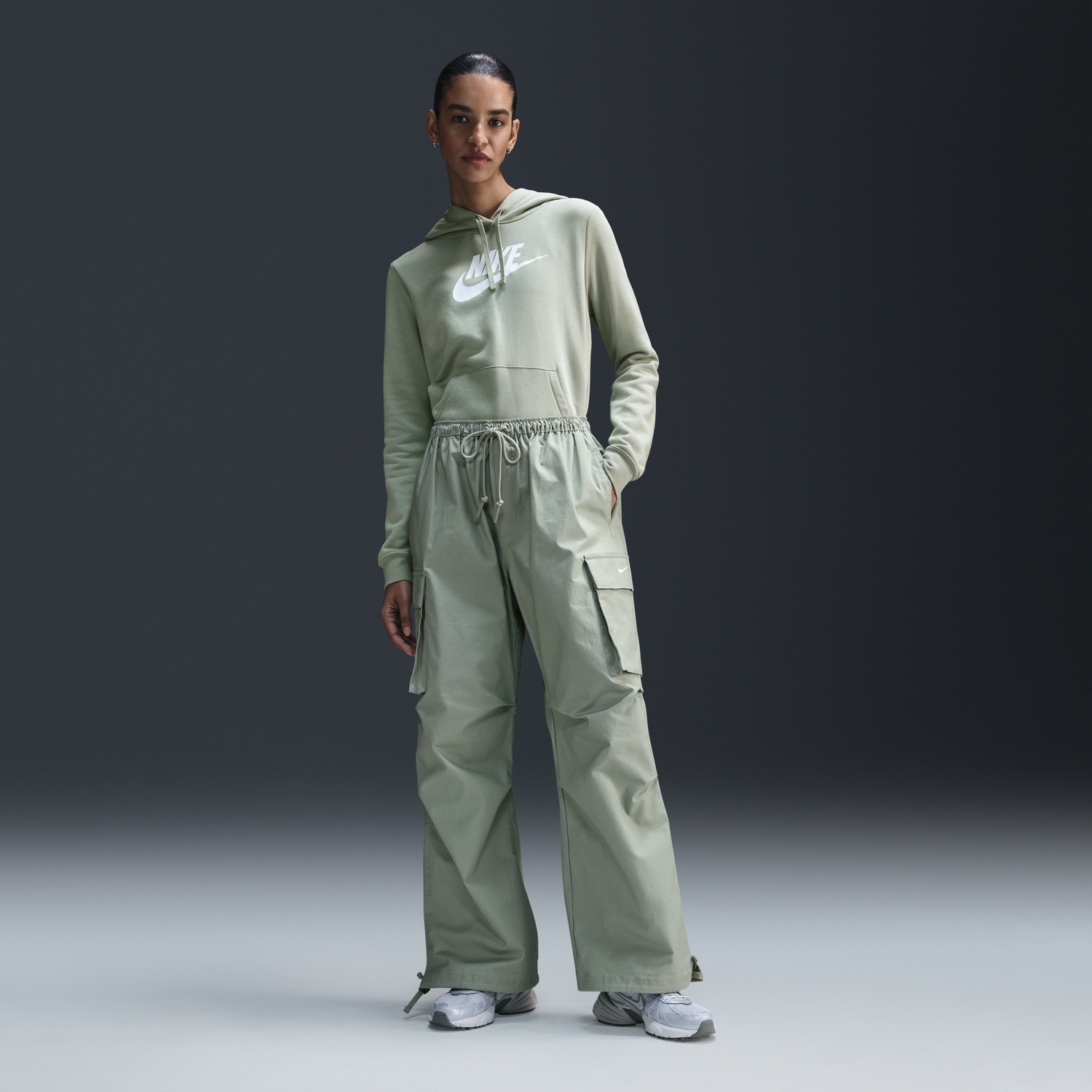 Карго панталони Nike Sportswear Cargo Pants Зелено | FV7520-370, 0