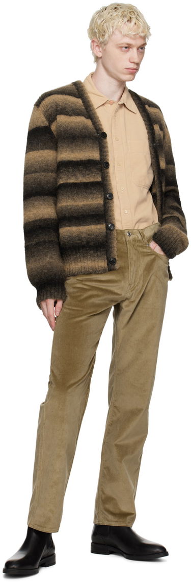 Пуловер Paul Smith Paul Smith Ombre Stripe Cardigan Кафяво | M1R-307Y-L02179-68, 3