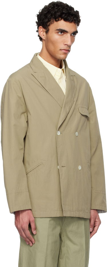 Яке NANAMICA Nanamica Double-Breasted Club Blazer Бежово | S25SA070U, 1