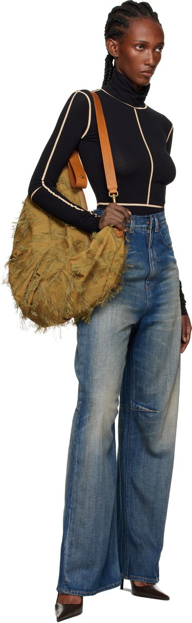 Дънки Maison Margiela Wide-Leg Jeans Синьо | S52LA0266 M30017, 3