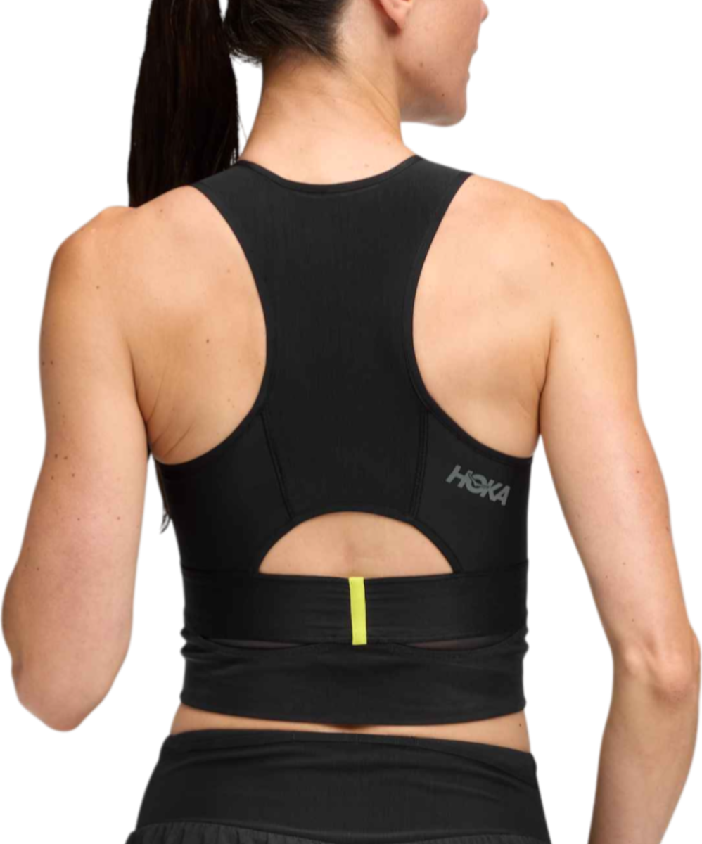 Сутиен Hoka One One Hoka Race Day Crop Top Черно | 1166630-bblc, 1