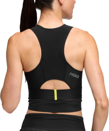 Сутиен Hoka One One Hoka Race Day Crop Top Черно | 1166630-bblc, 1