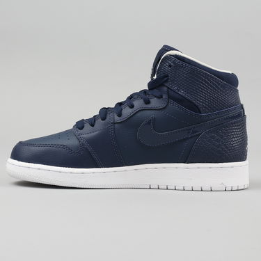 Кецове и обувки Jordan Air Jordan 1 Retro High "Midnight Navy" GS Тъмно синьо | 705300-405, 0