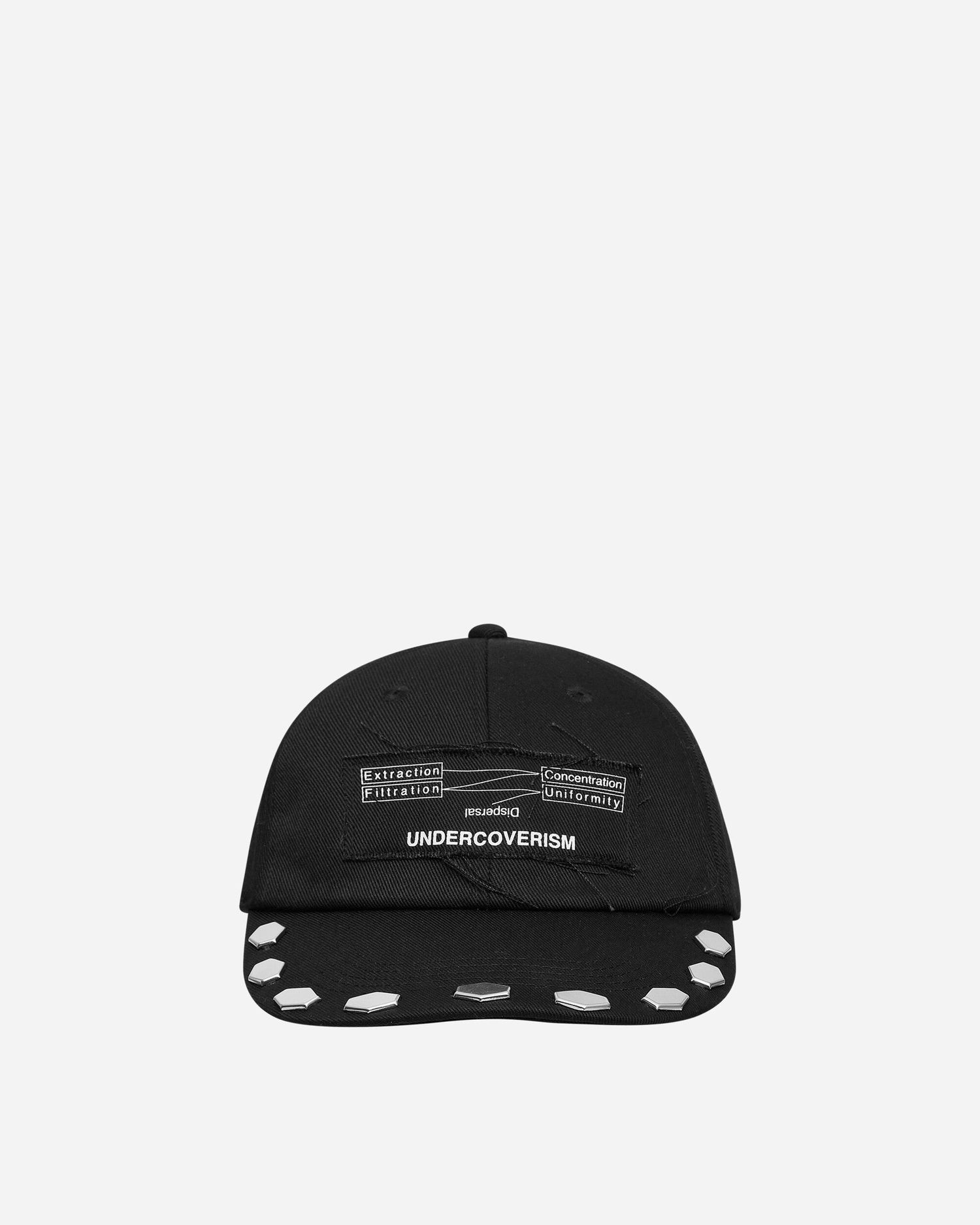 Шапка с козирка UNDERCOVER Studs Baseball Cap Черно | UP1E4H01 001, 0