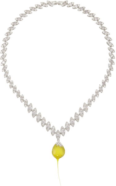 Колие Ottolinger Ottolinger Exclusive Diamond Dip Necklace Жълто | 2500608, 0