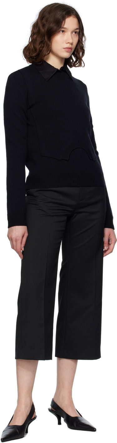 Пуловер Maison Margiela MM6 Maison Margiela Wool Knit Sweater Черно | S52HL0044 M13139, 3