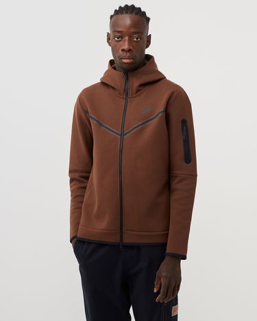 Суитчър Nike Hoodie Sportswear Tech Fleece Кафяво | cu4489-259, 0