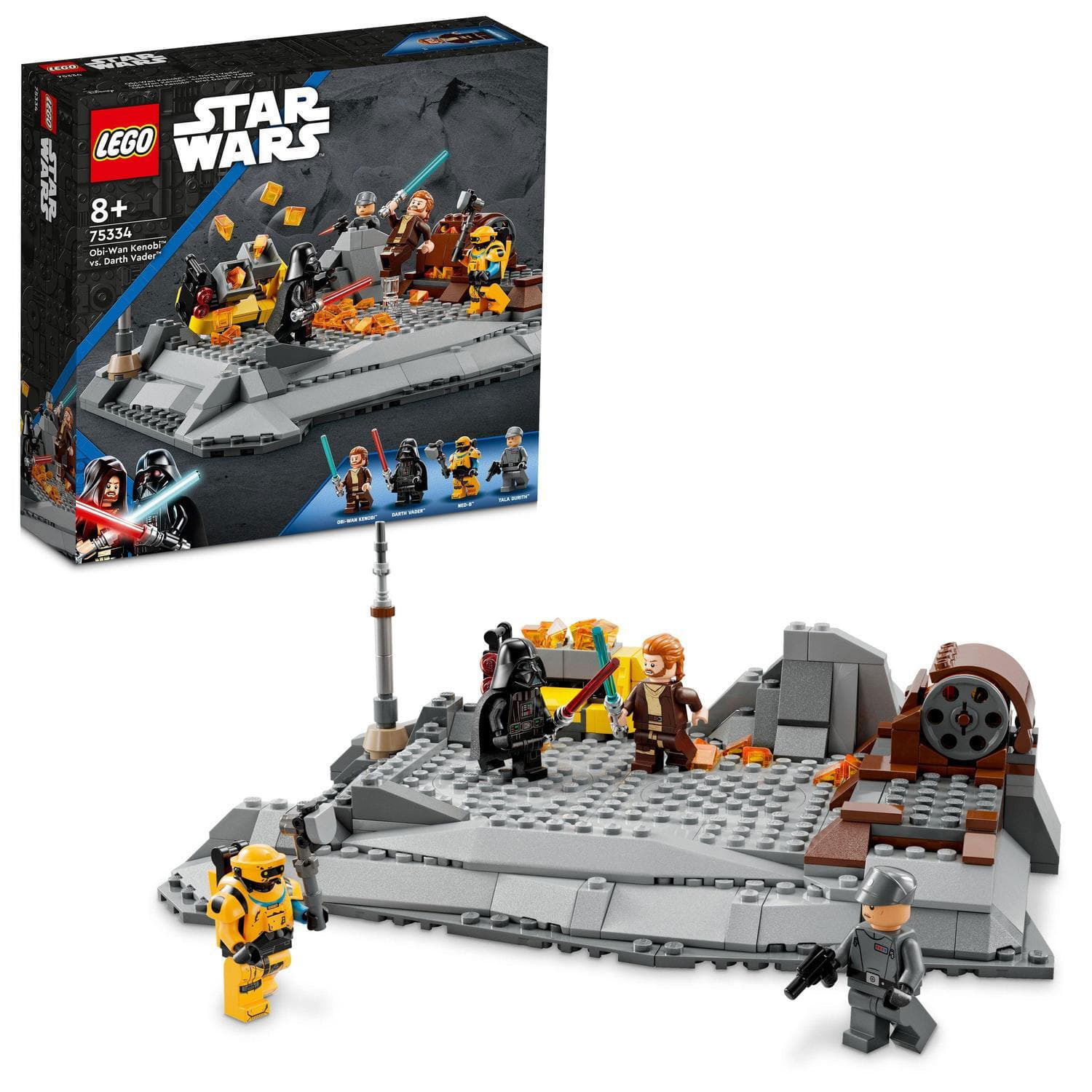 Flexstyle LEGO Star Wars™ 75334 Obi-Wan Kenobi™ vs. Darth Vader™ Многоцветен | 75334LEG, 0