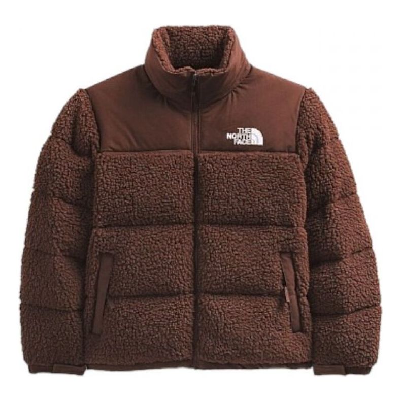 Пухо яке The North Face Nuptse High Pile Down Jacket Кафяво | NF0A5A84-6S2