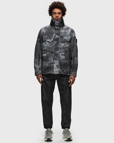 Яке Stone Island Dissolving Grid Jacket Сиво | 8015438E1, 1