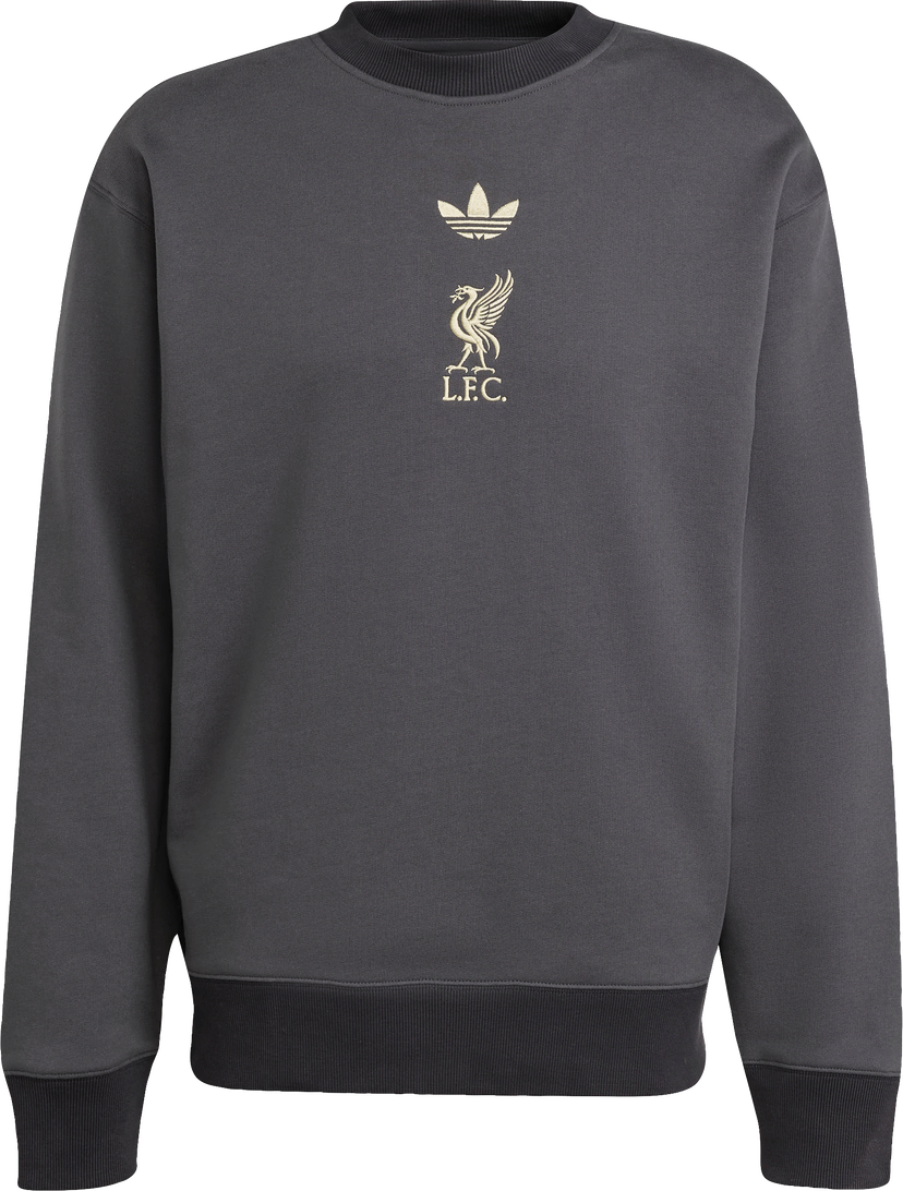 Суитчър adidas Originals FC Liverpool Lifestyler Sweatshirt Сиво | kc7801