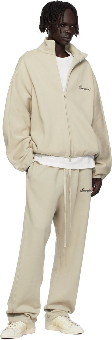 Спортни панталони Fear of God Fear of God ESSENTIALS Relaxed Fleece Piping Sweatpants Бежово | 130SP258066F, 3