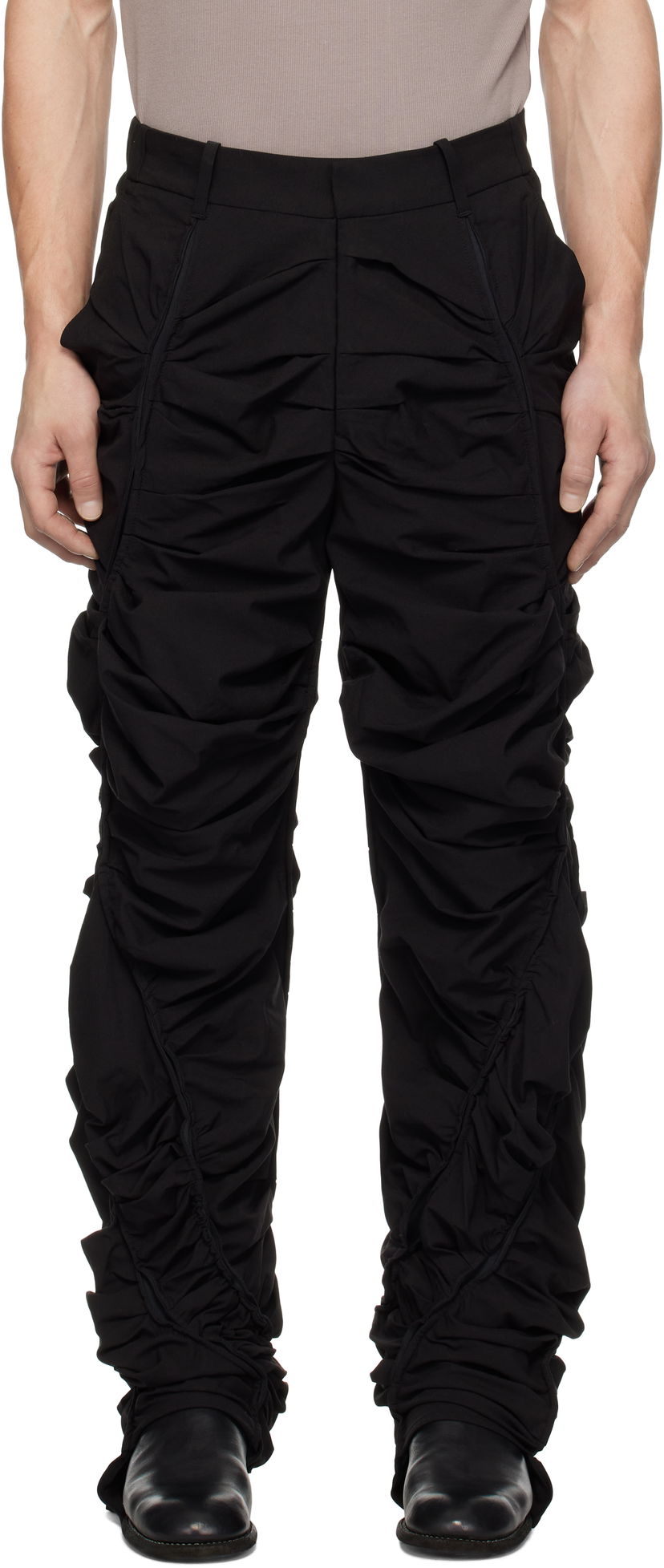 Панталони Post Archive Faction (PAF) Technical Left Trousers Черно | 7.0 BTPL-B