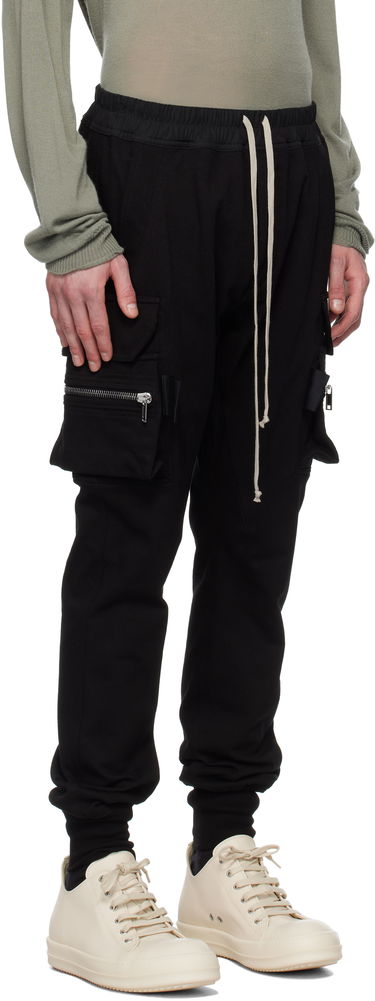 Карго панталони Rick Owens Rick Owens Hollywood Mastodon Cargo Pants Черно | RU01E5396 BA, 1
