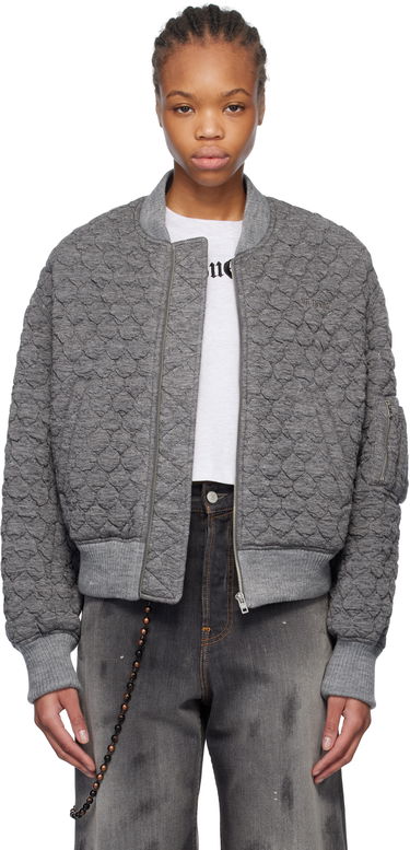 Яке бомбър We11done We11done Quilted Bomber Jacket Сиво | WD-JP0-25-070-W-MG, 0