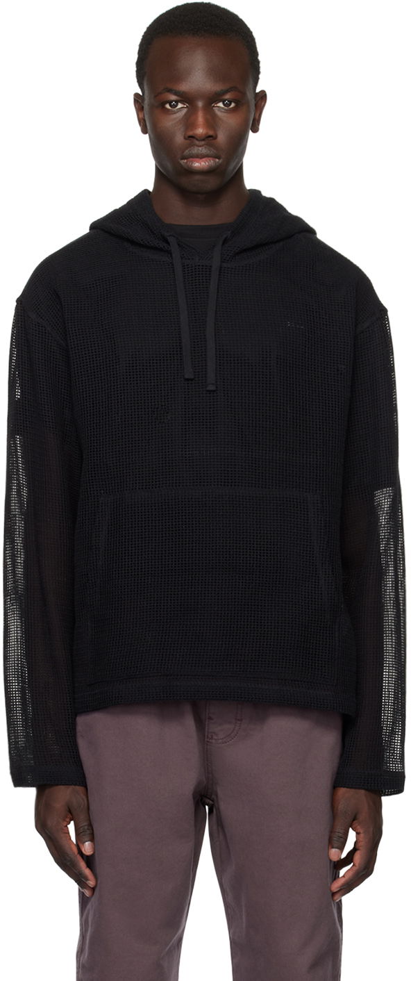 Суитчър Stüssy Drawstring Hoodie Черно | 1140323, 0