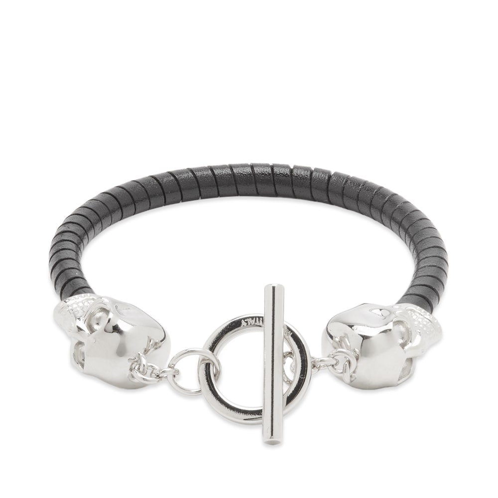 Гривна Alexander McQueen T-Bar Skull Bracelet Многоцветен | 554600J127I-1000, 0