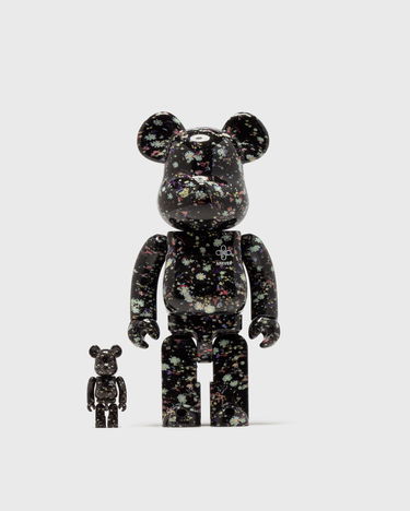 Колекционерско Medicom Toy ANEVER BLACK 100% & 400% BE@RBRICK Set Черно | MED1164, 0