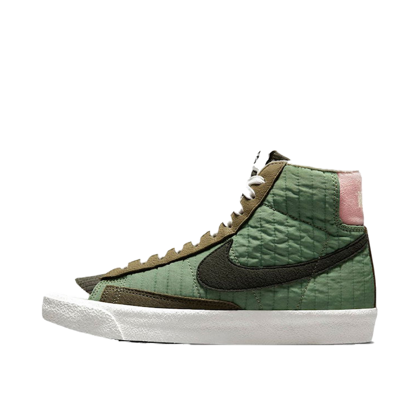 Кецове и обувки Nike Blazer Mid 77 Premium Toasty Quilted Зелено | DO5216-331