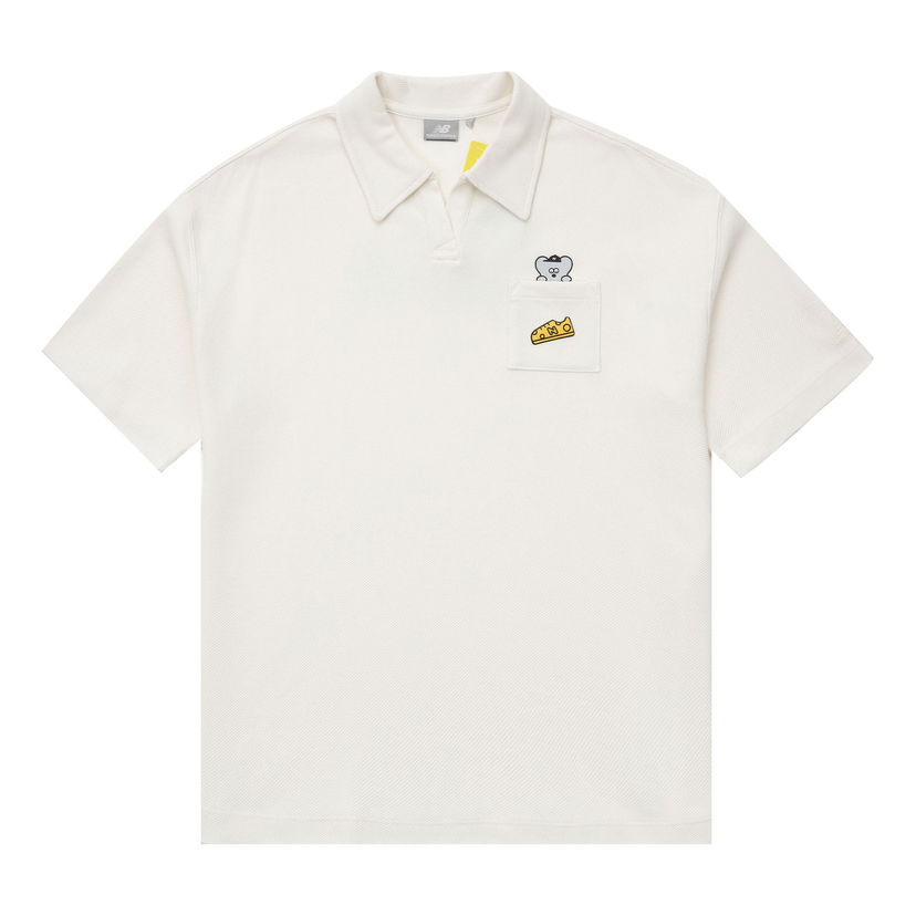Поло тениска New Balance New Balance x SEIJI ANDY Polo Shirt Бяло | 5FD26272-IV