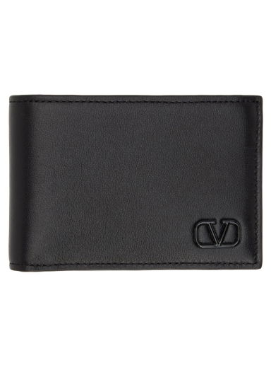 Портфейл Valentino Garavani Mini VLogo Wallet Черно | 2Y2P0T56ZQU