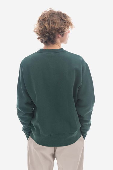 Суитчър NORSE PROJECTS Arne Chain Stitch Logo Crew Sweat Зелено | N20-1347-8112, 2