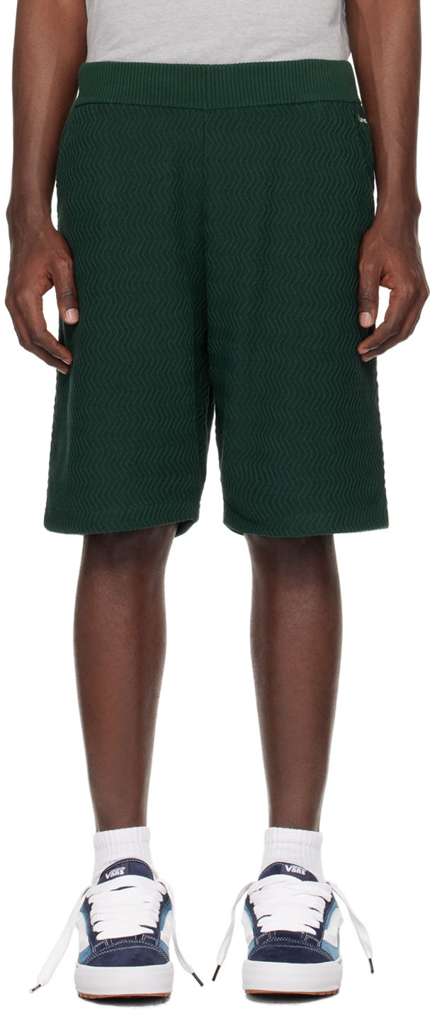 Къси панталони Dime Green Wave Shorts Зелено | DIMESP2438FOR