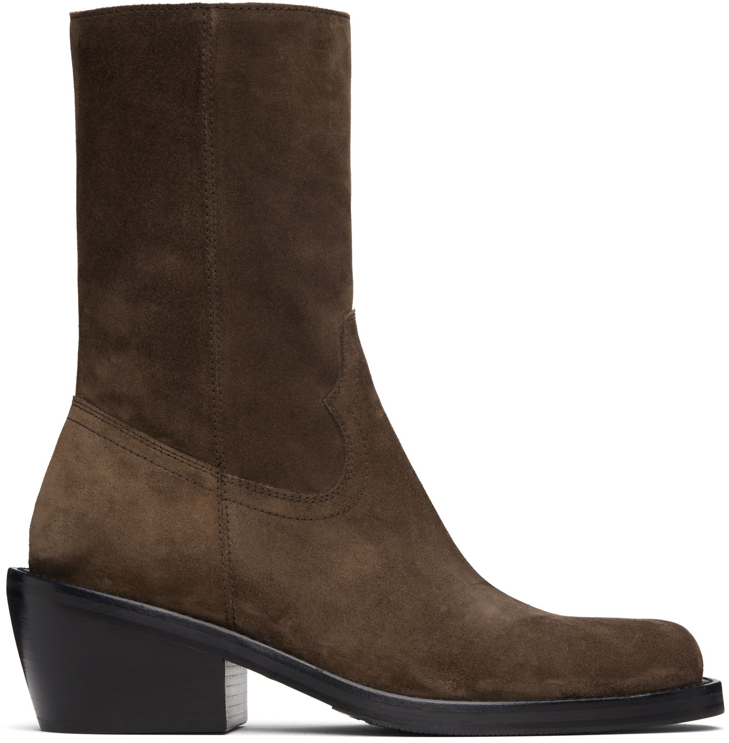 Кецове и обувки Dries Van Noten Dries Van Noten Suede Boots Кафяво | 252-021706-106, 0