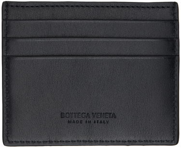 Портфейл Bottega Veneta Intrecciato Card Holder Черно | 778031-V3R53, 1