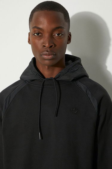 Суитчър adidas Originals Trefoil Essentials Hoody Черно | HR8673, 4