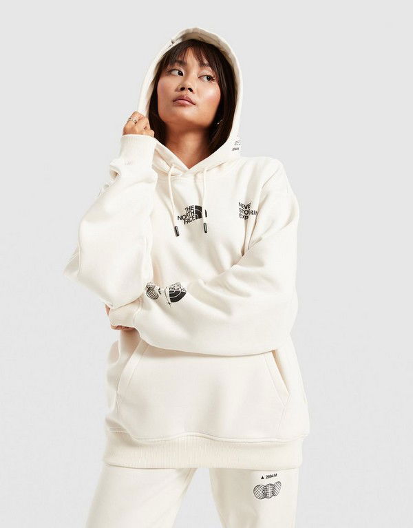 Суитчър The North Face The North Face Location OS Hoodie Бяло | NF0A8F7RQLI1, 0